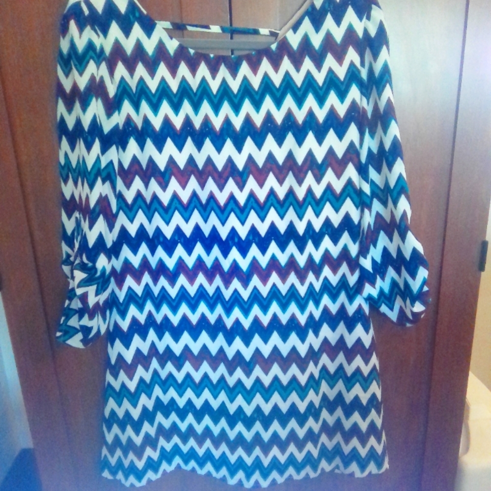 Adorable Chevron Dress